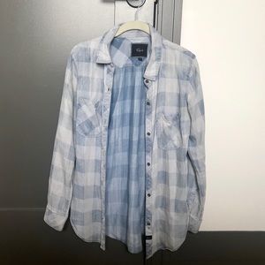 Rails Long Sleeve Shirt - Blue Buffalo Check